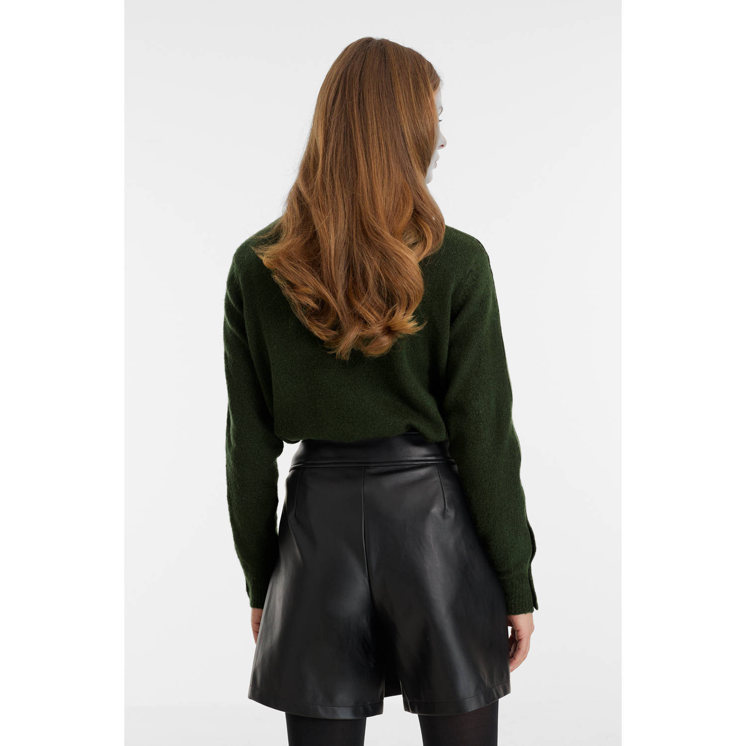 anytime imitatieleren skort zwart
