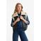 Anytime imitatieleren gilet zwart