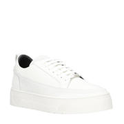 thumbnail: Ecru heren Antony Morato Flint leren sneakers van 70% leer/30% imitatieleer met veters en effen
