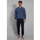 Götzburg pyjama set blauw/donkerblauw