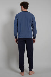 thumbnail: Götzburg pyjama blauw/donkerblauw