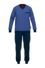 thumbnail: Götzburg pyjama blauw/donkerblauw