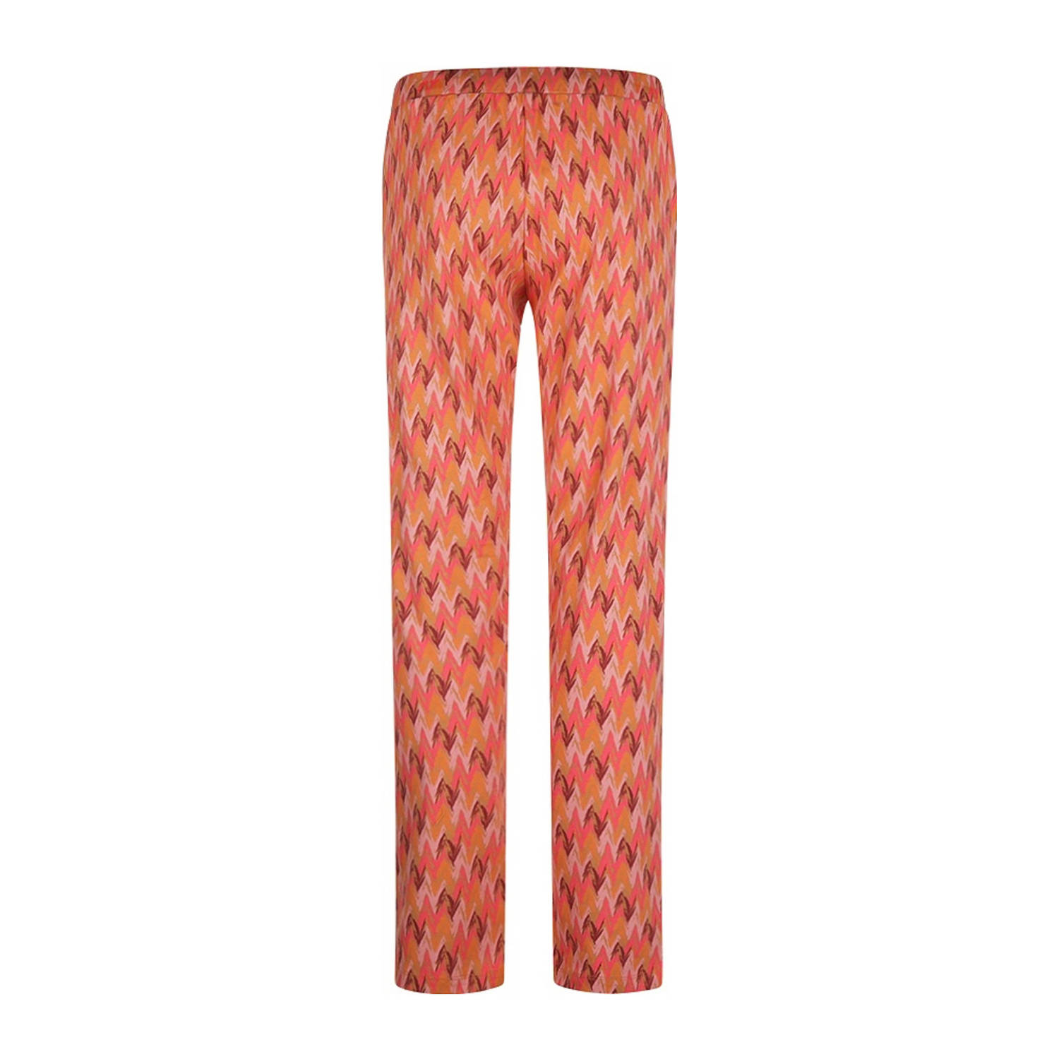 Charlie Choe pyjamabroek oranje roze