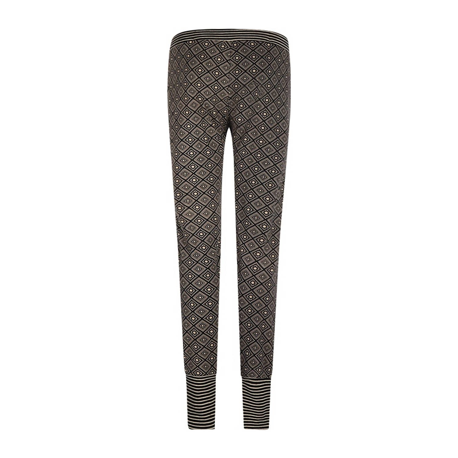 Charlie Choe pyjamabroek zwart wit