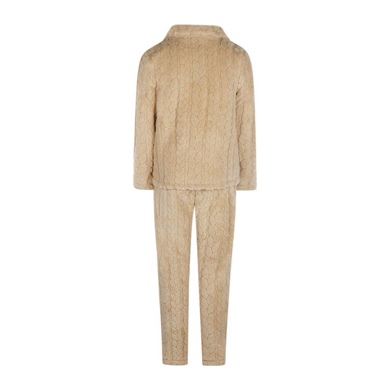 Charlie Choe fleece huispak beige