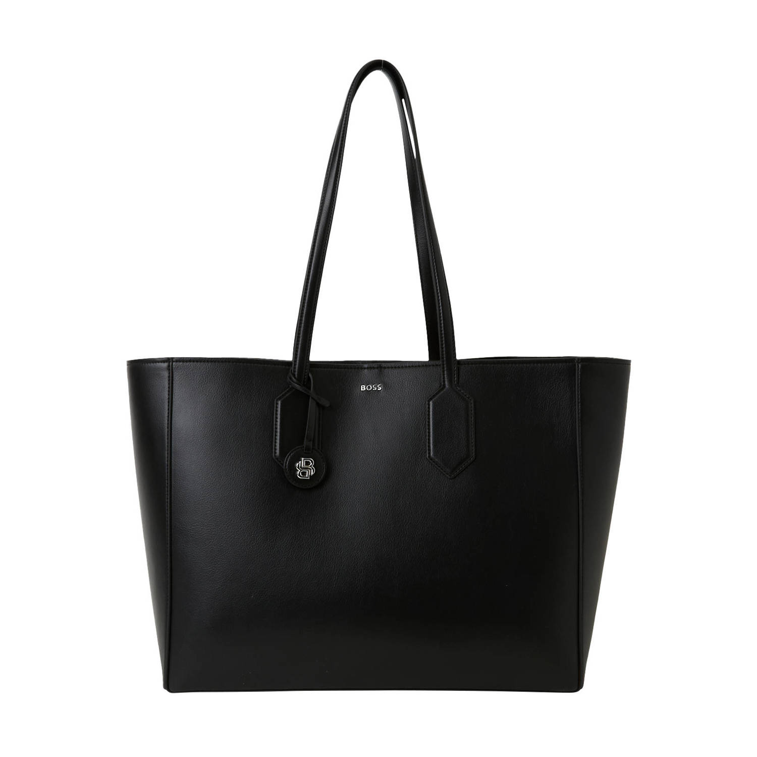 Hugo Boss Ecopelle Liriel Shopper in Zwart Black Dames