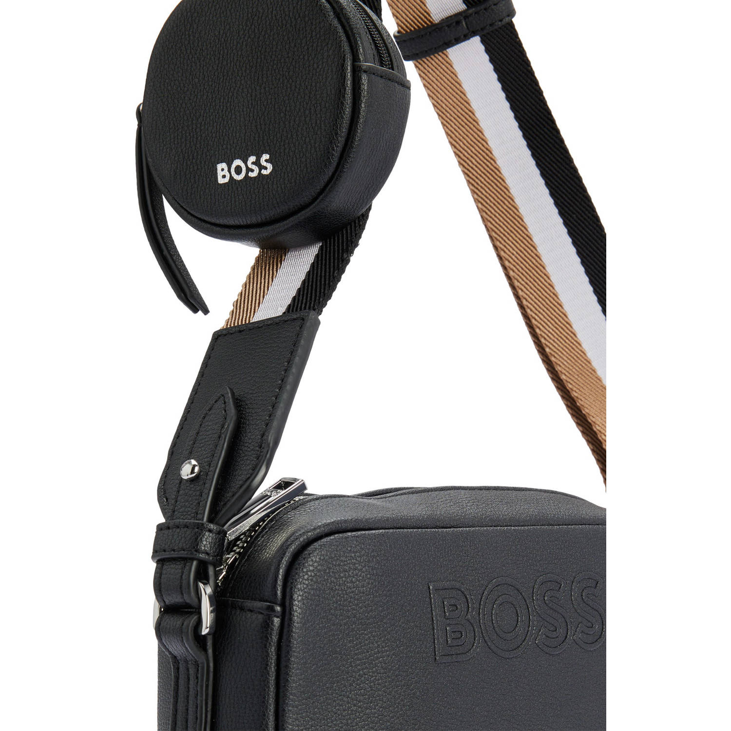 BOSS crossbody tas Addison zwart