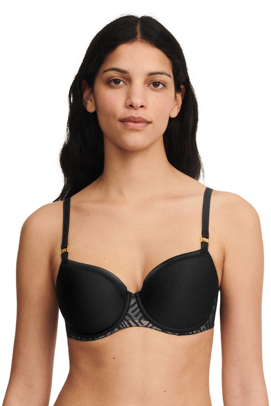 Chantelle voorgevormde bugelbh Graphic Allure zwart
