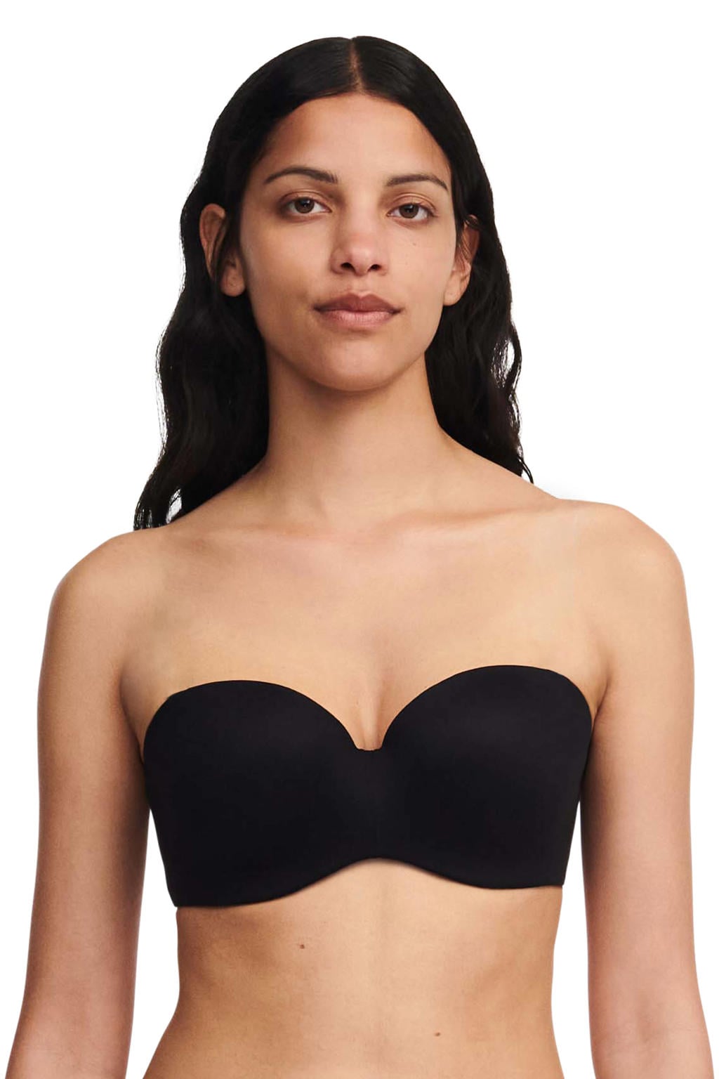 Chantelle EasyFeel strapless voorgevormde T-shirt-bh met beugel Norah zwart
