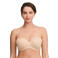 Chantelle EasyFeel strapless voorgevormde T-shirt-bh met beugel Norah lichtbeige