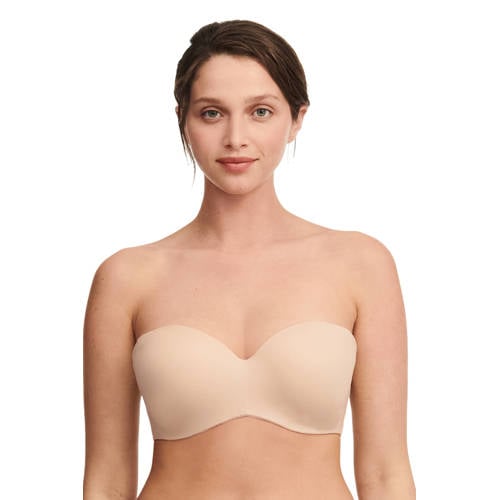 Chantelle EasyFeel strapless voorgevormde beugelbh Norah lichtbeige afbeelding