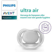 thumbnail: Philips AVENT Ultra Air fopspeen 18M+ 2 stuks SCF349/24