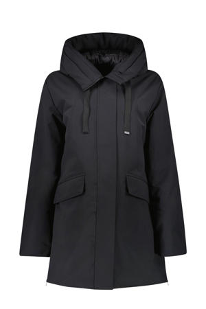 softshell winterjas zwart