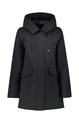 softshell winterjas zwart