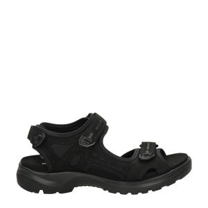 Off Road  nubuck sandalen zwart