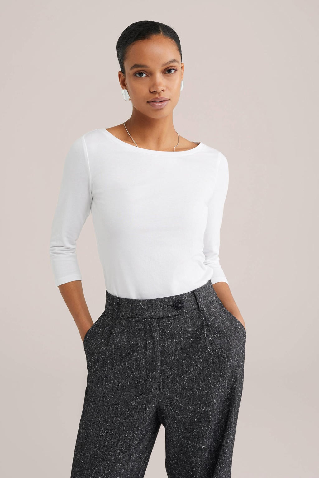 Witte dames WE Fundamentals top