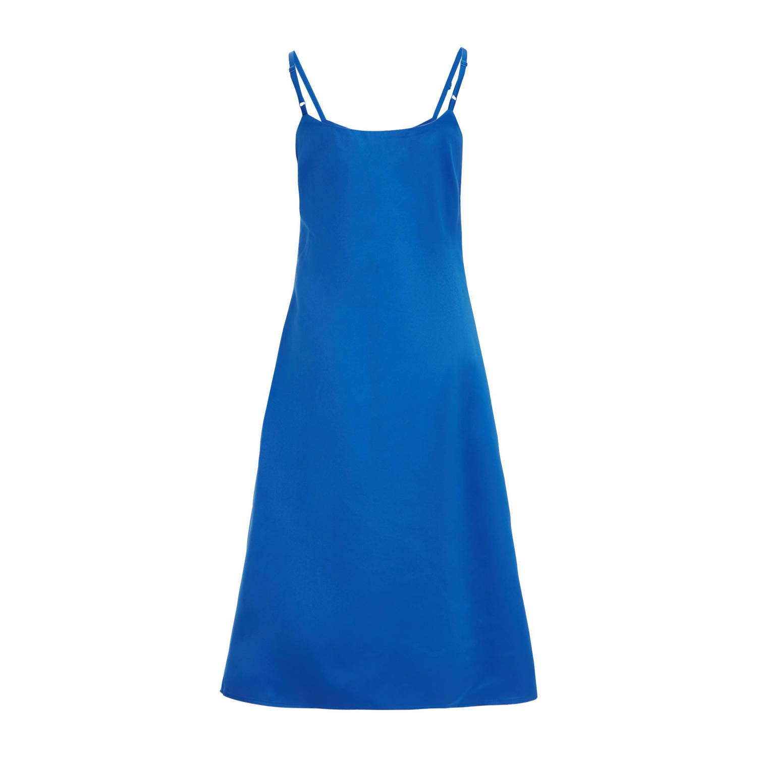 WE Fashion jurk kobalt blauw