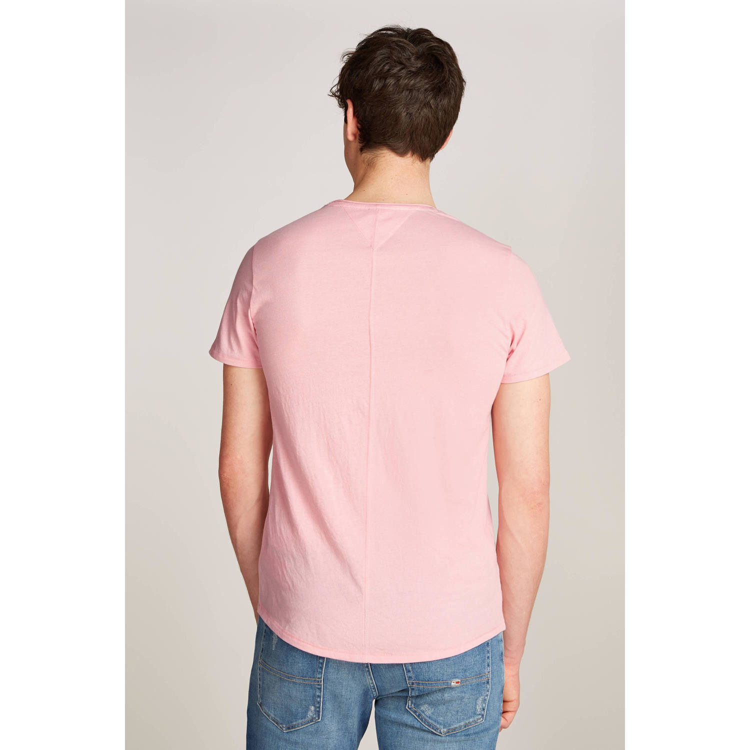 Tommy Jeans gemêleerd slim fit T-shirt JASPE
