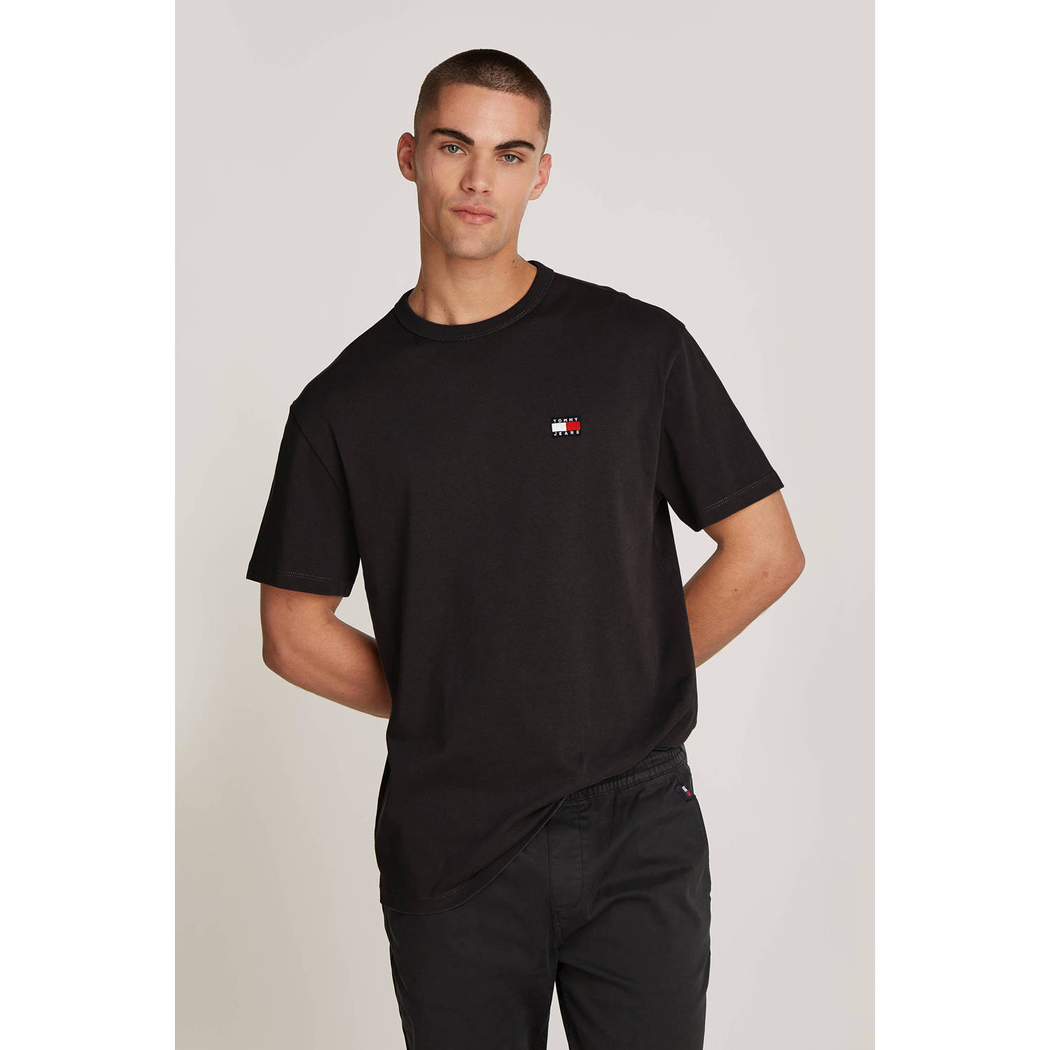Tommy Jeans regular fit T-shirt met logo