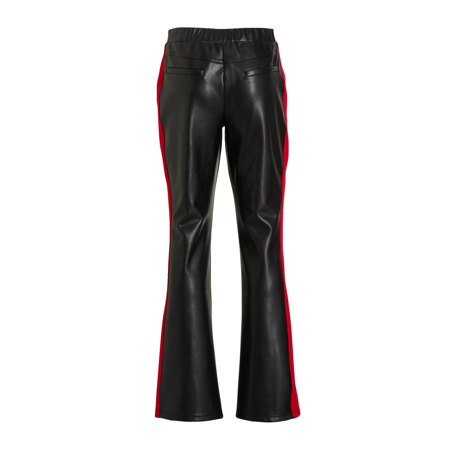 Coolcat Imitatieleren Flare Broek Bobby