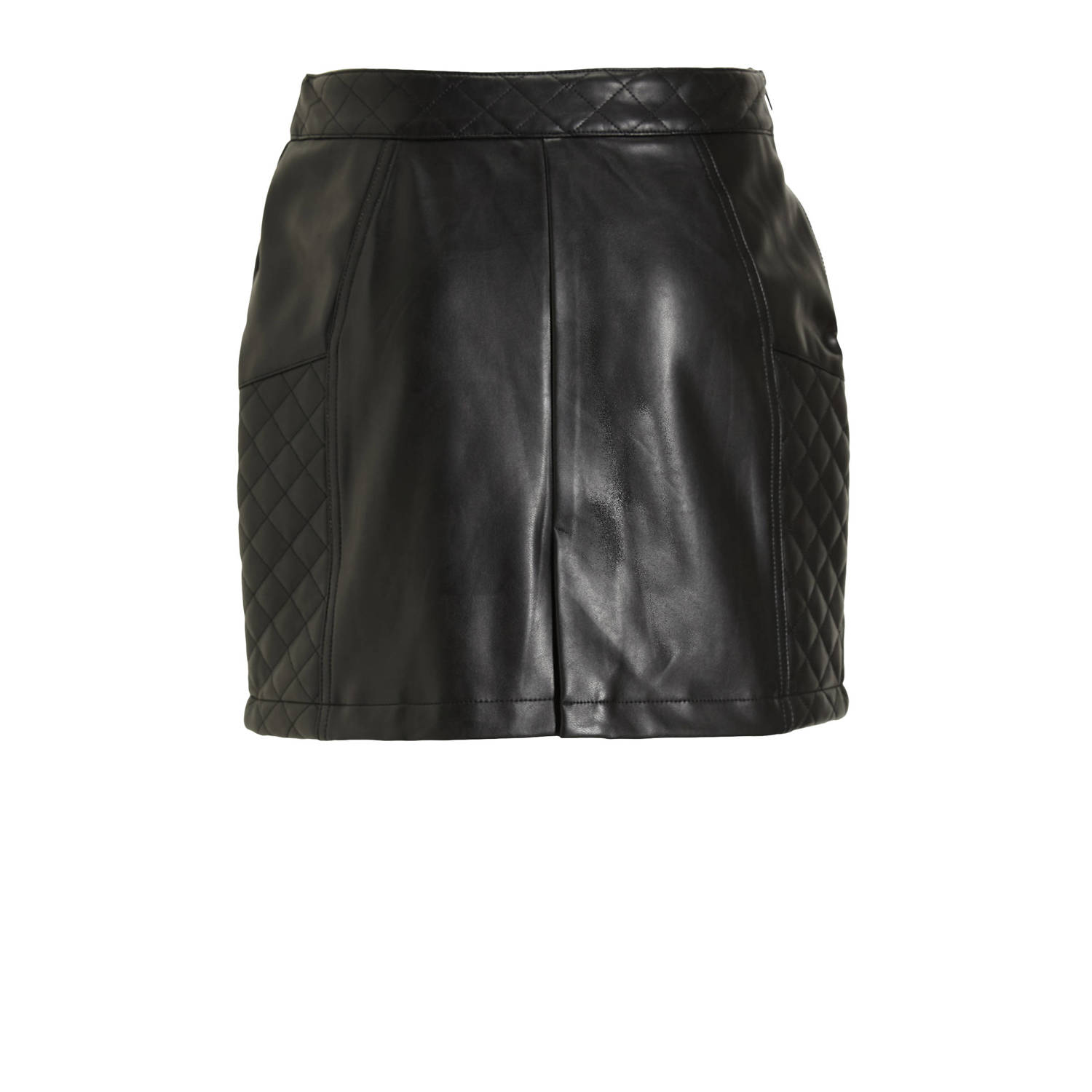 Coolcat Imitatieleren Rok Mylo met fancy stiksels