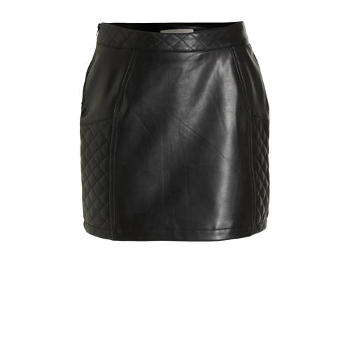 Coolcat Imitatieleren Rok Mylo met fancy stiksels afbeelding