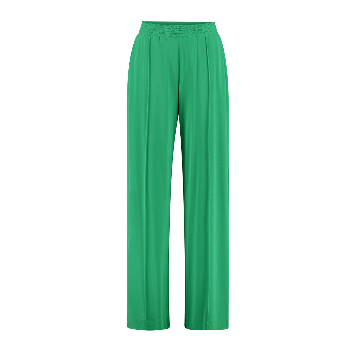 Claudia Sträter wide leg pantalon groen