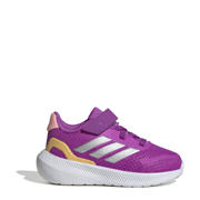 thumbnail: Fuchsia, zilver en metallickleurige jongens en meisjes adidas Sportswear Runfalcon 5 sneakers van mesh-pu/voering: mesh/voetbed: eva met veters