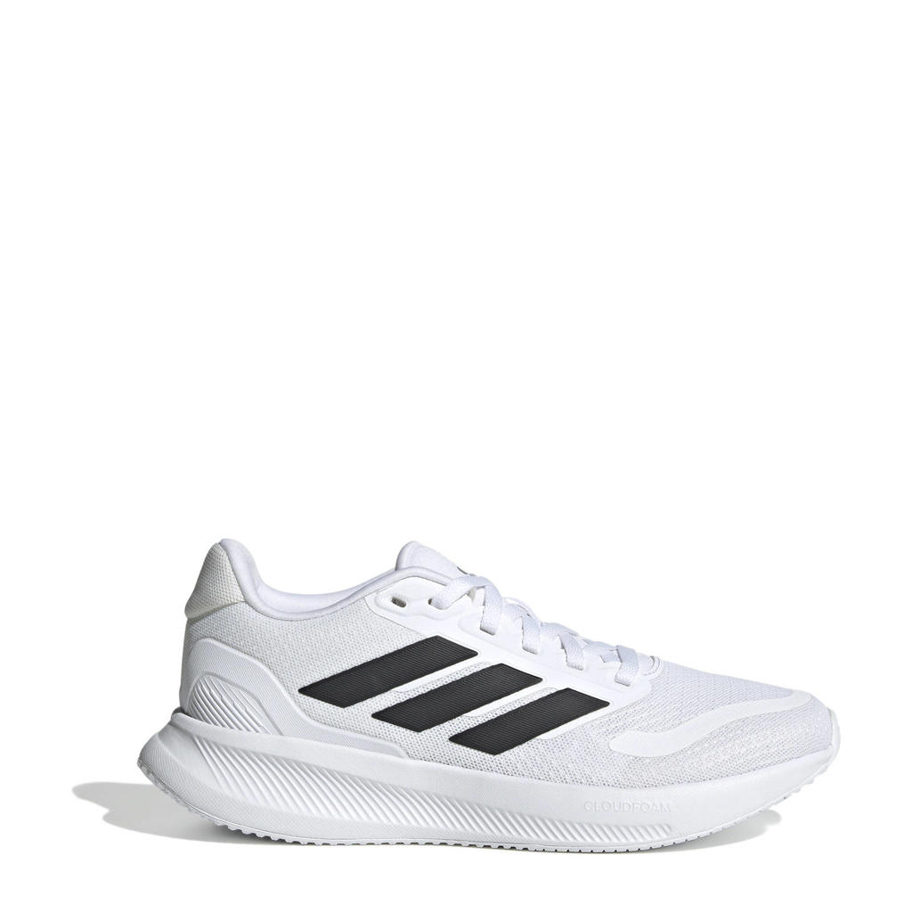 Witte jongens en meisjes adidas Sportswear Runfalcon 5 sportschoenen van mesh-pu/voering: mesh/voetbed: eva met veters