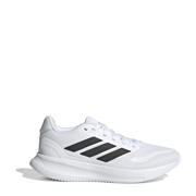 thumbnail: Witte jongens en meisjes adidas Sportswear Runfalcon 5 sportschoenen van mesh-pu/voering: mesh/voetbed: eva met veters