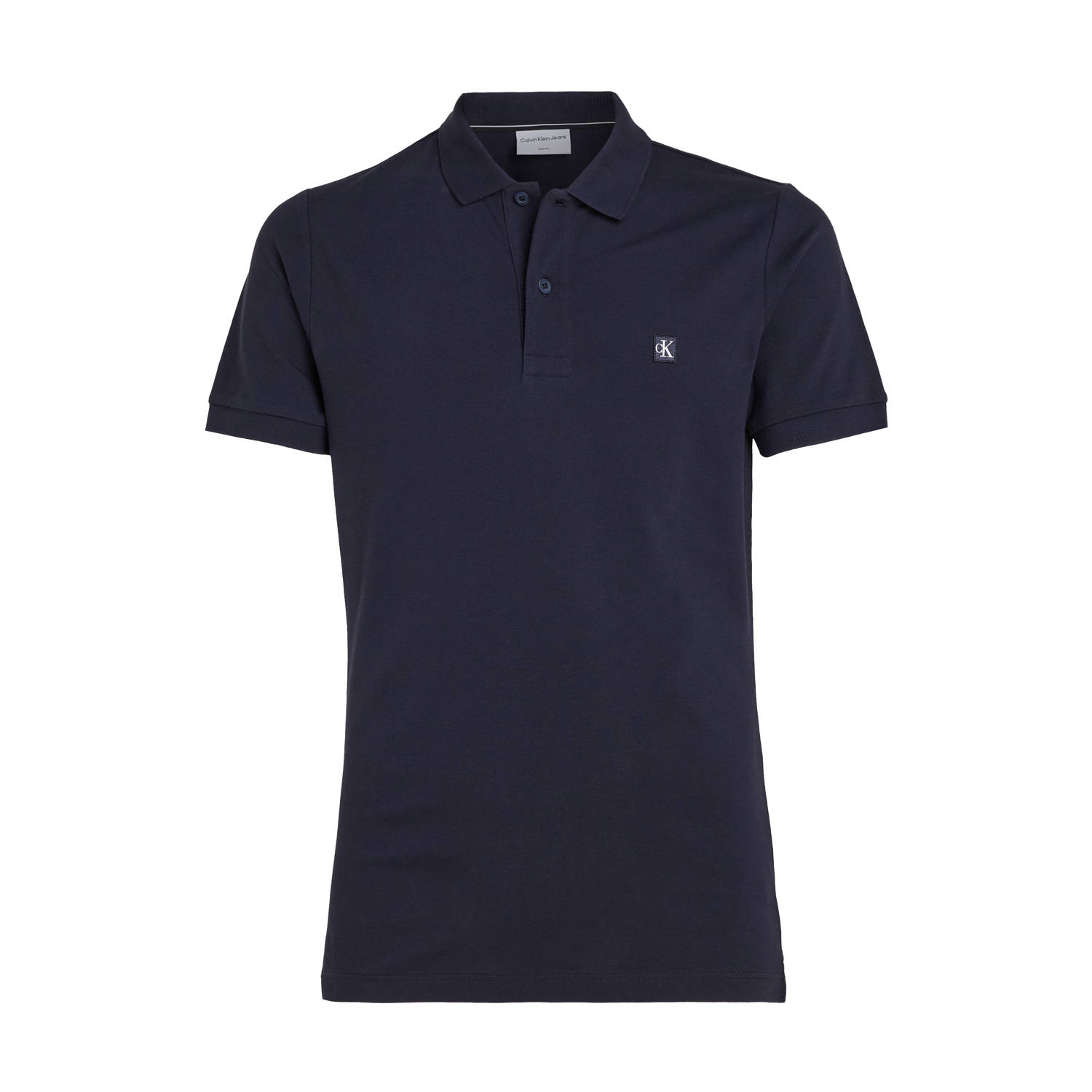 CALVIN KLEIN JEANS slim fit polo met logo