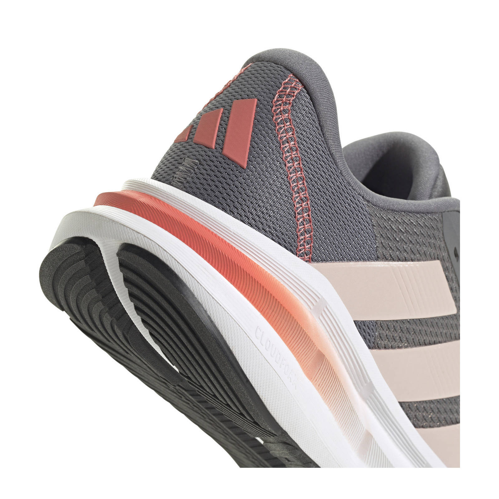 adidas Performance Galaxy 7 hardloopschoenen grijs/oranje/ecru | wehkamp