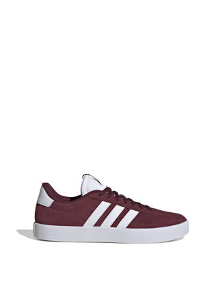 VL Court 3.0 sneakers donkerrood/wit