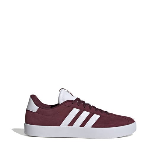 adidas Sportswear VL Court 3.0 sneakers donkerrood/wit afbeelding