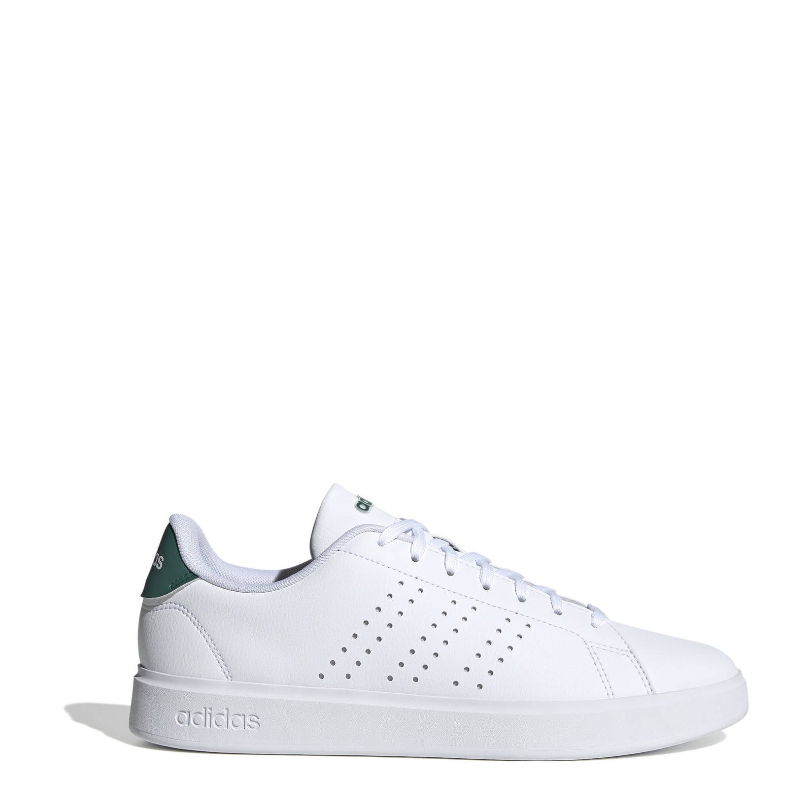 adidas Sportswear Advantage 2.0 sneakers wit/zwart/groen | wehkamp