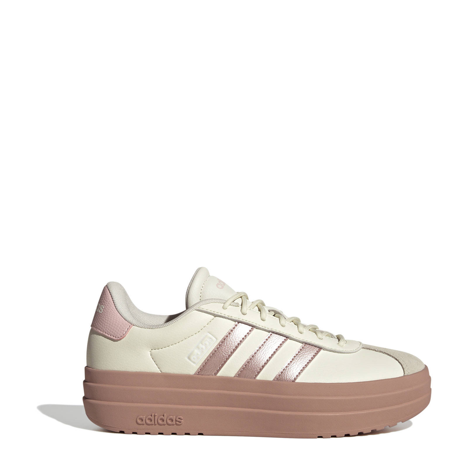 adidas Sportswear VL Court Bold sneakers ecru/roze | wehkamp