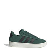 thumbnail: Groene unisex adidas Sportswear Grand Court Alpha sneakers van imitatie suede/voering: mesh/voetbed: eva met veters