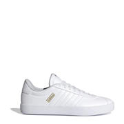 thumbnail: Wit, goud en metallickleurige heren adidas Sportswear VL Court 3.0 sneakers van suã¨de met veters