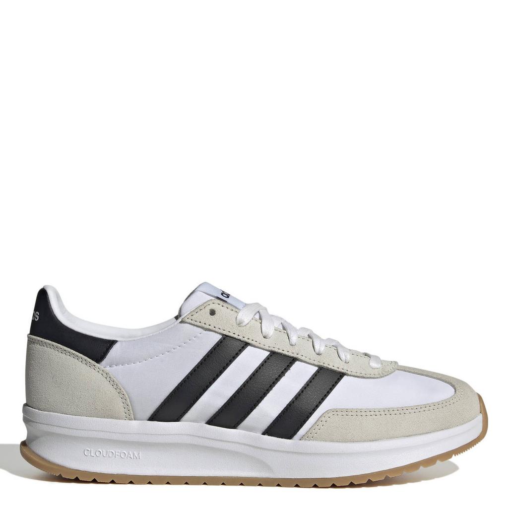 Wit, blauw en grijze heren adidas Sportswear Run 70s 2.0 sneakers van mesh-suède/voering: mesh/voetbed: eva met veters