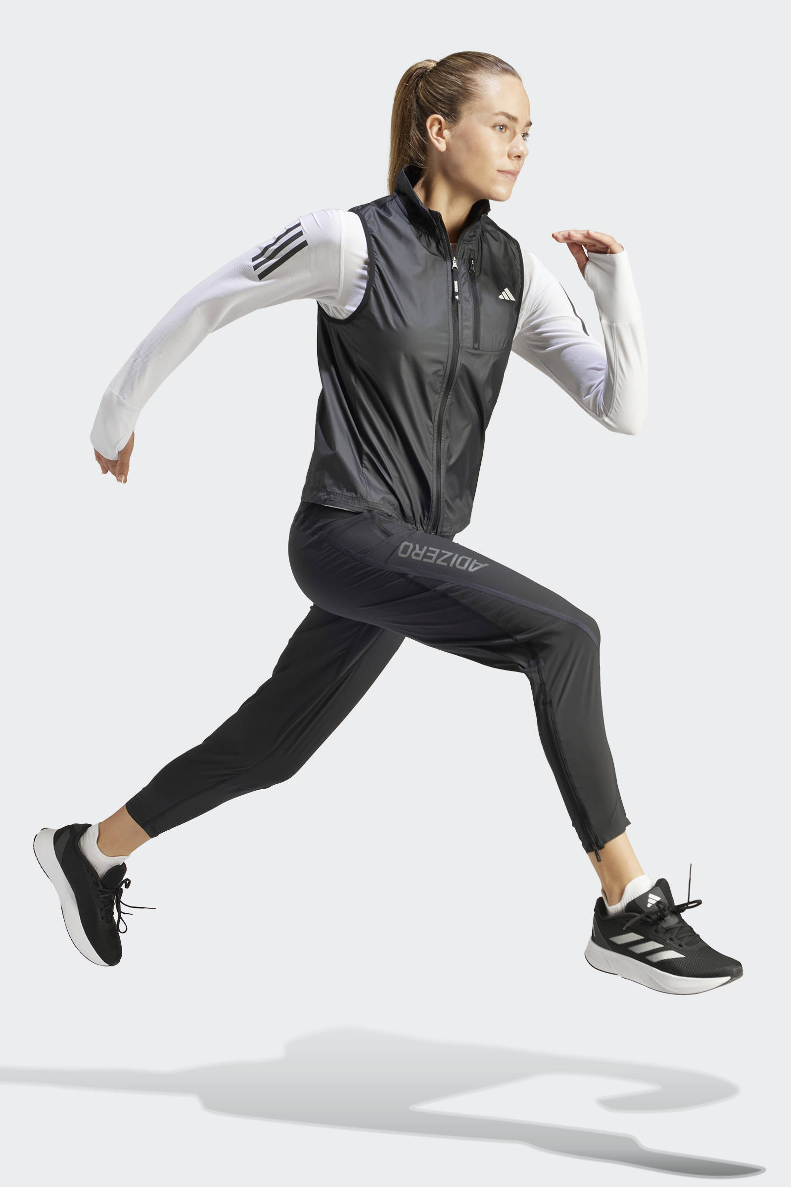 adidas Performance sport bodywarmer zwart | wehkamp
