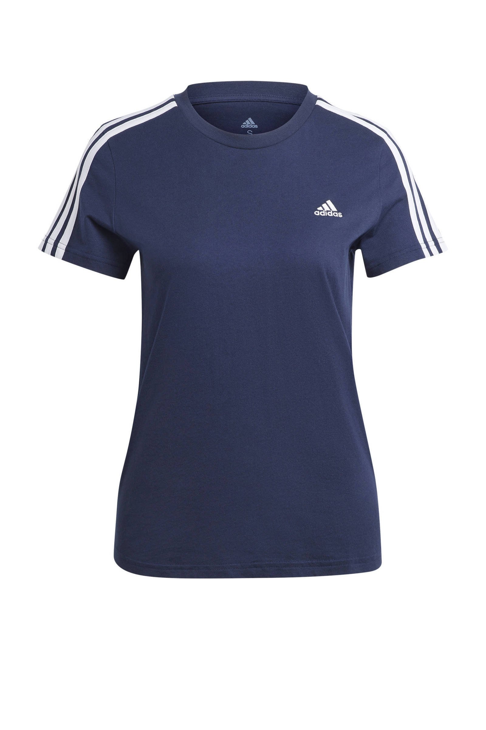 Adidas shirt blauw dames online