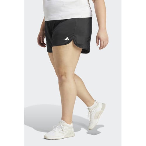adidas Performance Plus Size sportshort zwart afbeelding