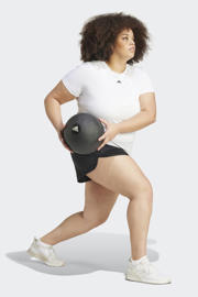 thumbnail: adidas Performance Plus Size sportshort zwart