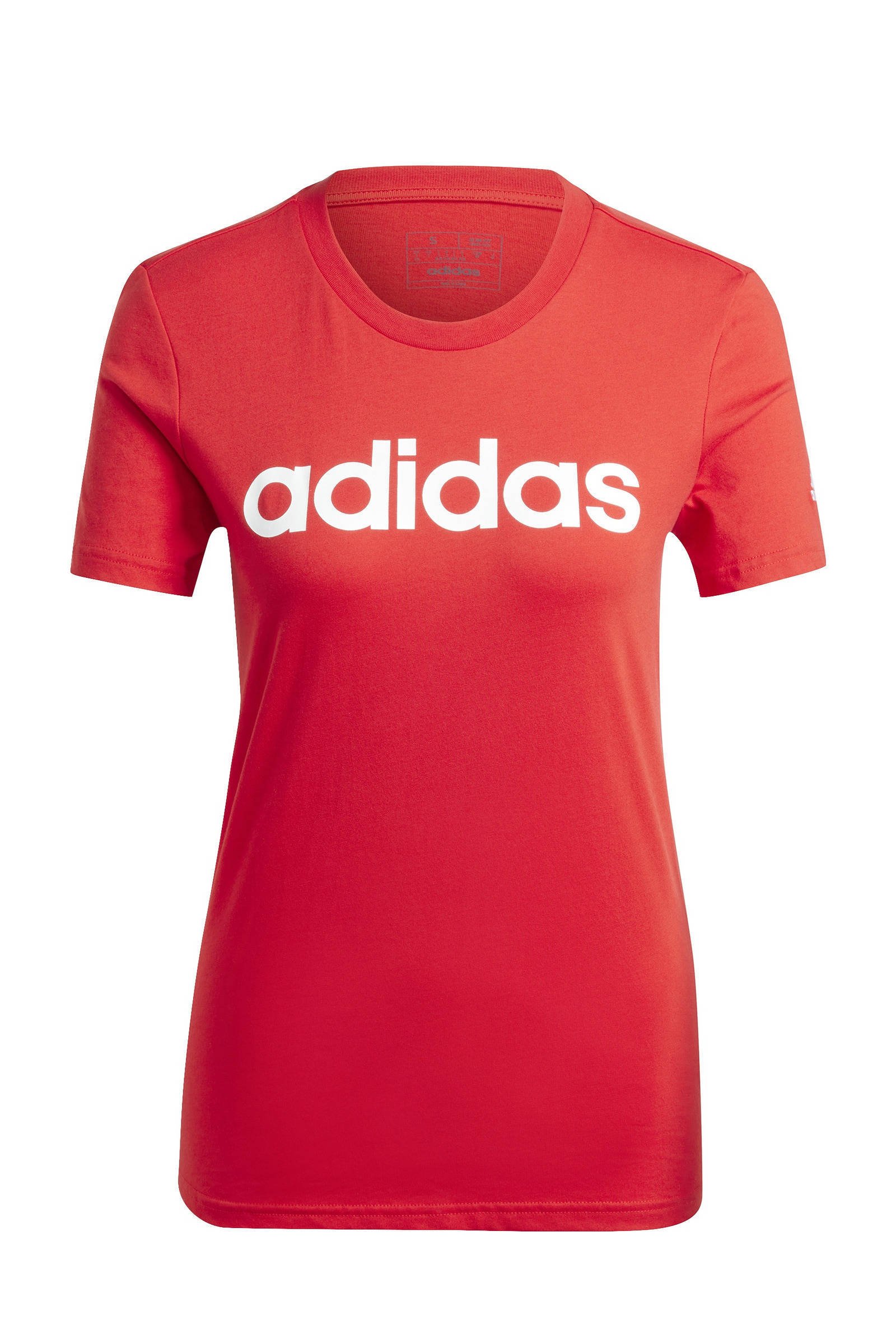 adidas Sportswear T shirt rood wehkamp