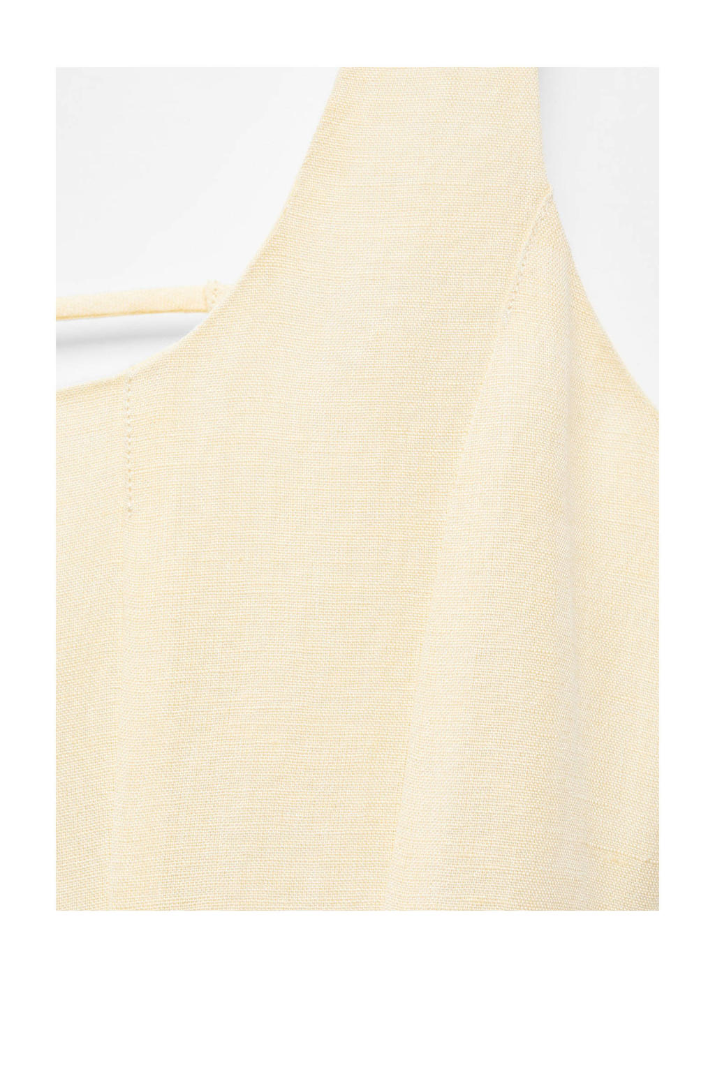 comma casual identity jurk van linnen beige comma casual identity jurk van linnen beige