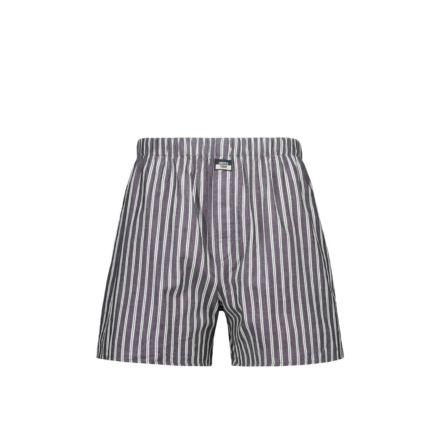 America Today wijde boxershort Thomas zwart wit