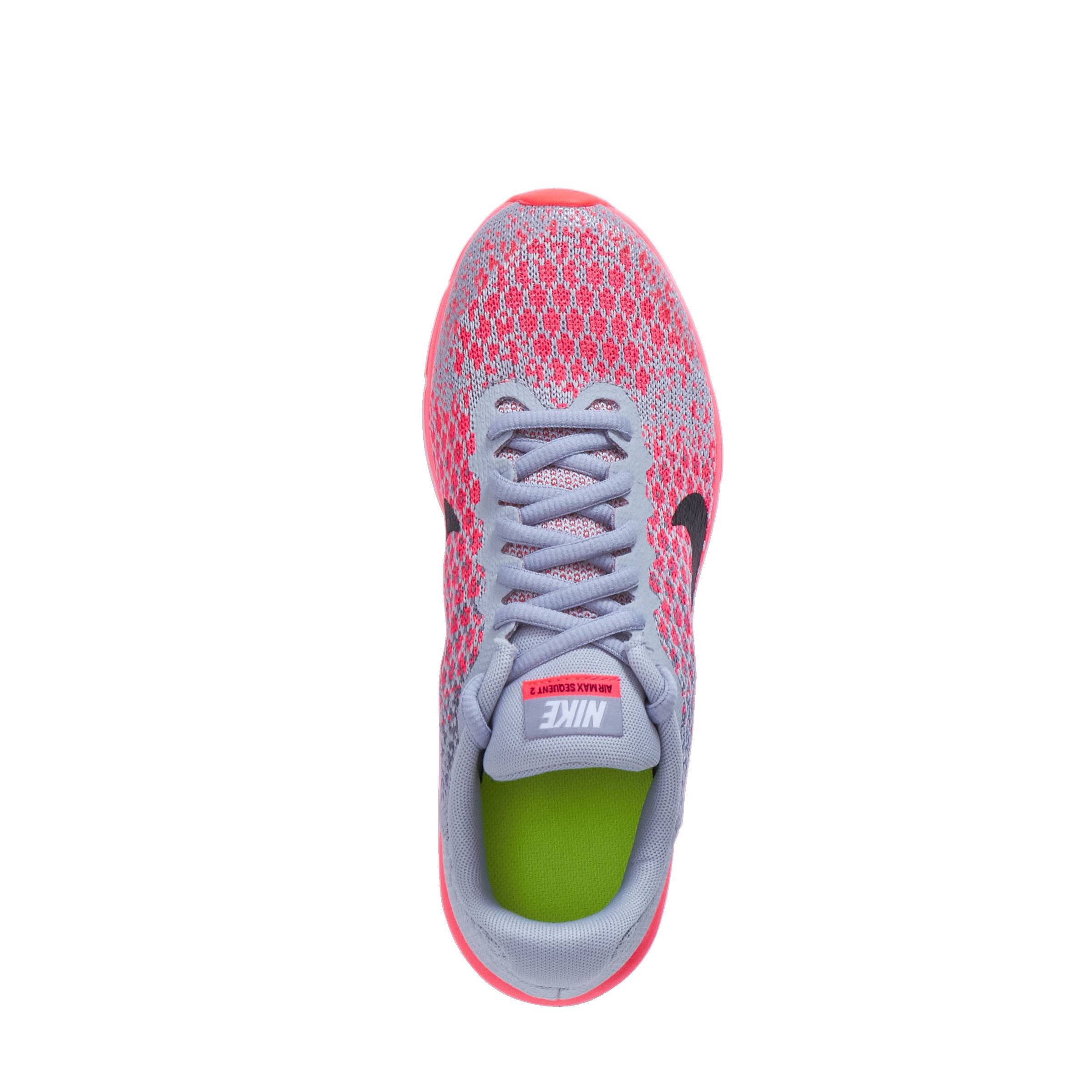 nike air max sequent grijs roze