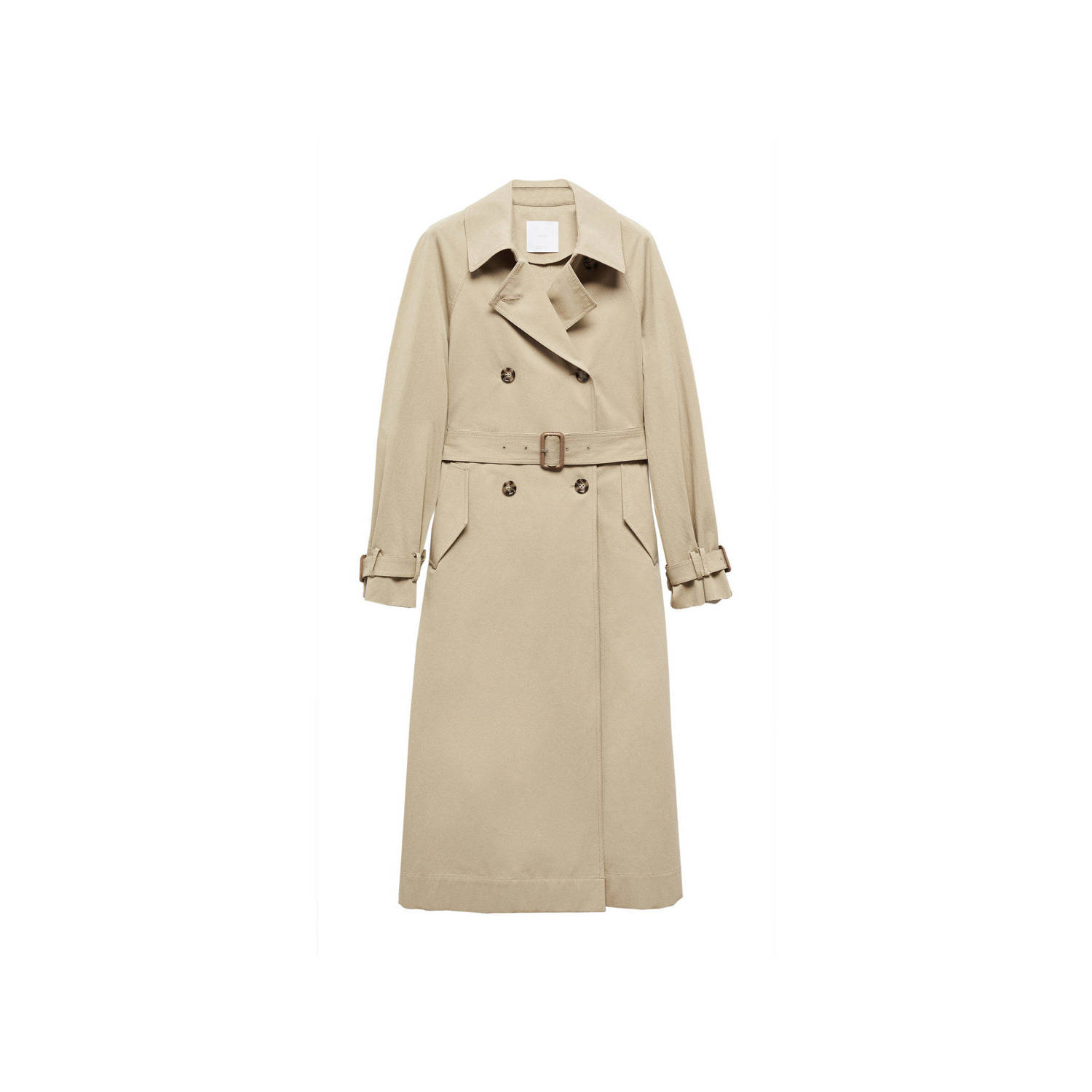 Mango trenchcoat jas beige