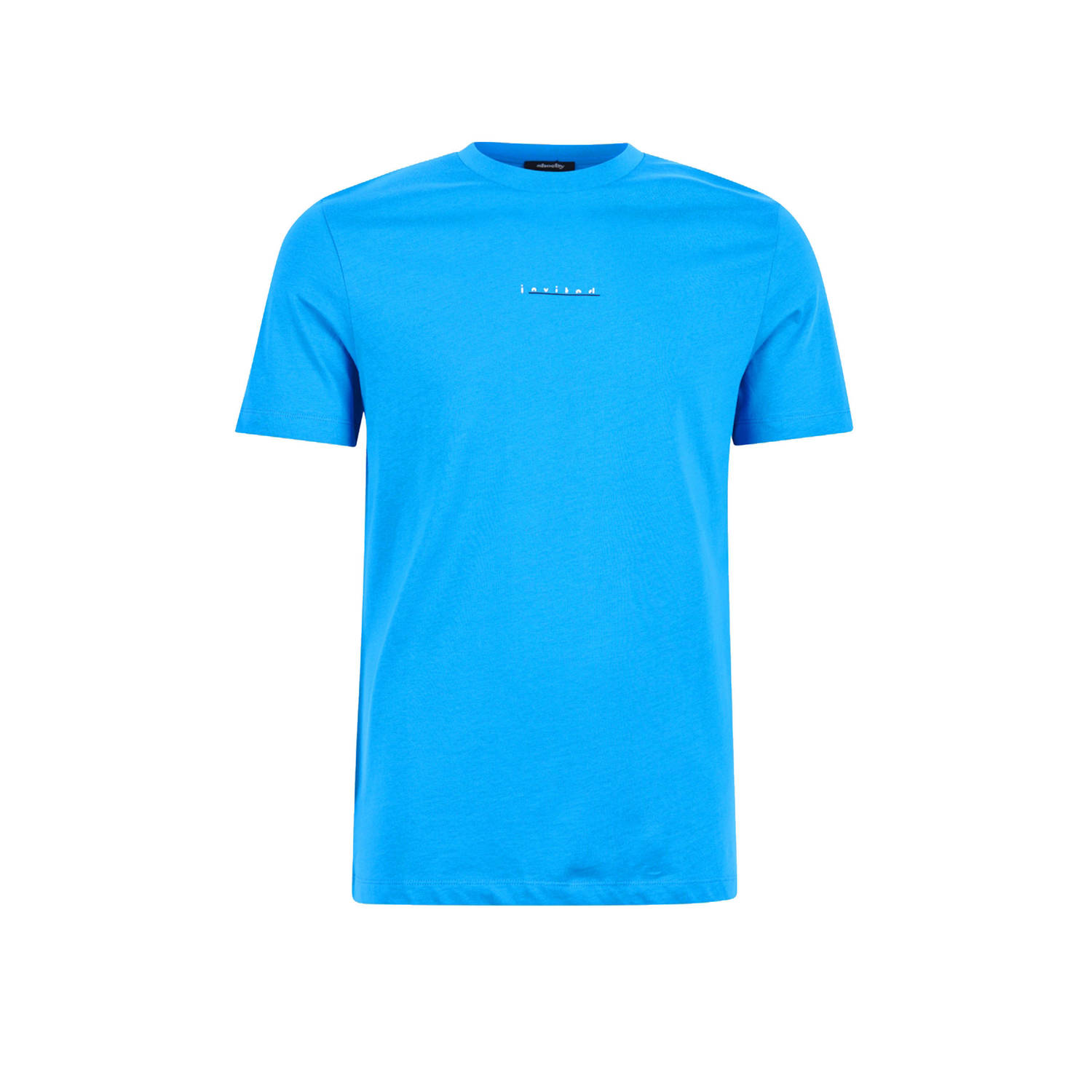 Shoeby T-shirt met printopdruk blauw