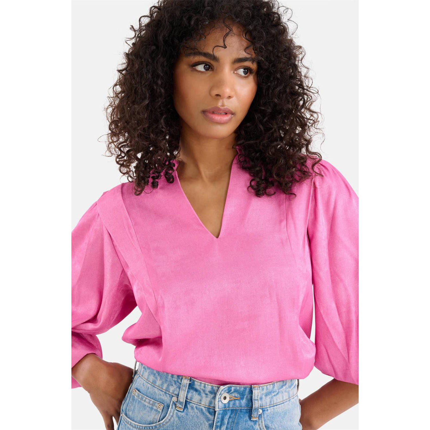 Shoeby blousetop roze